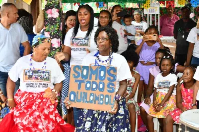 Raízes Quilombolas: Festival de Cultura, Arte e Resistência foi realizado neste domingo (02)