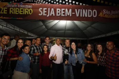 Inédito: governador Jerônimo prestigia São João de Alagoinhas e pernoita na cidade para visitar obras