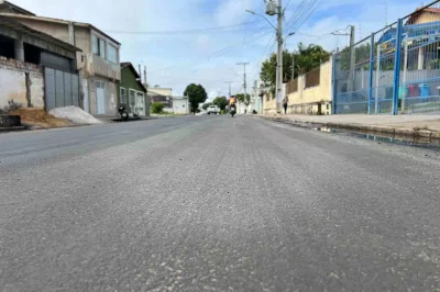 Alagoinhas+: trabalho de pavimentação segue renovando ruas do centro da cidade