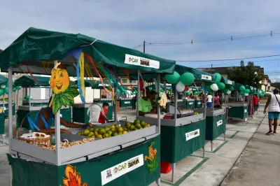 Em Alagoinhas, feirantes do Urupiara recebem 24 barracas da prefeitura
