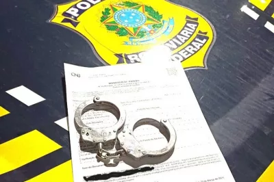 Foragido da justiça de São Paulo é preso pela PRF na BR 324