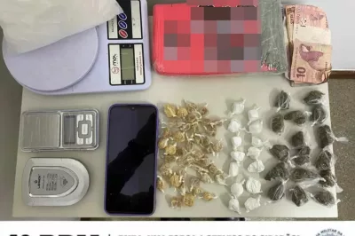 Alagoinhas: Policiais militares prendem suspeito e apreendem mochila com drogas