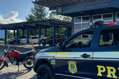 Motociclista inabilitado é preso pela PRF após ser flagrado transitando com moto adulterada em Alagoinhas
