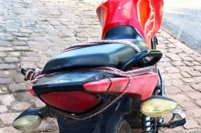 Moto com motor e chassi adulterados é apreendida pela PRF na BR 110, em Inhambupe