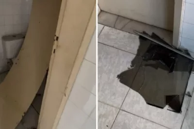 Passageiro surta em ônibus, invade delegacia e depreda unidade na Bahia