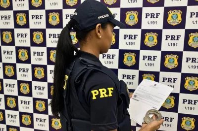 Procurado pelo não pagamento de pensão alimentícia é detido pela PRF na BR 101