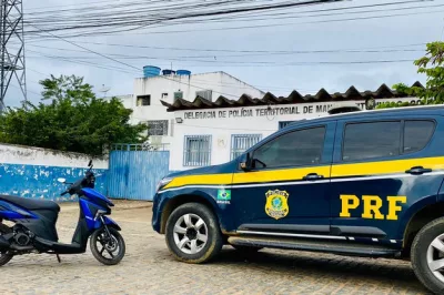 PRF recupera motocicleta furtada em Operação na BR-116