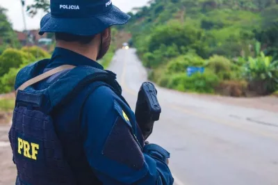 PRF prende suspeito de atropelamento fatal na BR-324