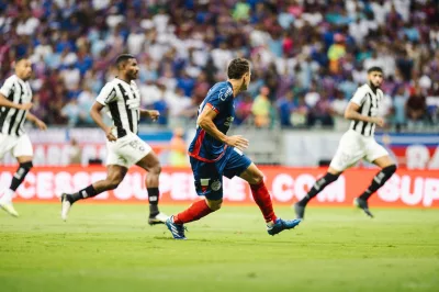 Com gol de Lucho Rodríguez, Bahia vence Botafogo e avança na Copa do Brasil