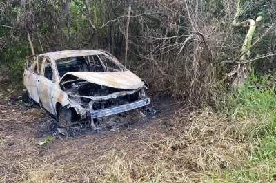 Carro de turistas paulistas desaparecidos em Eunápolis é encontrado carbonizado