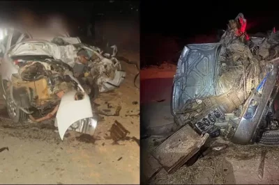 Cinco pessoas morrem e uma fica ferida em acidente entre carros na BR-135