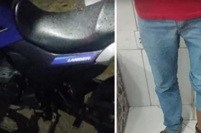 Flagrado em junho com veículo roubado, homem liberado em audiência de custódia volta a ser preso com moto roubada