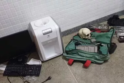 PM prende suspeitos de furtar crânio humano em sede do DPT na Bahia