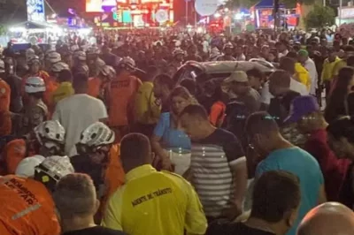 Gestante e outras três pessoas são atropeladas em evento no norte da Bahia