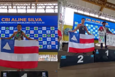 Baianos brilham no Campeonato Brasileiro de Wrestling e levam o nome da Bahia ao pódio