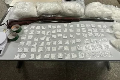 Cipe Nordeste apreende arma e drogas em Monte Santo