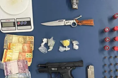 PM localiza foragido, apreende arma de fogo e recupera veículo em Casa Nova