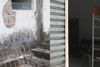 Barbearia é arrombada e saqueada no centro de Dias d’Ávila