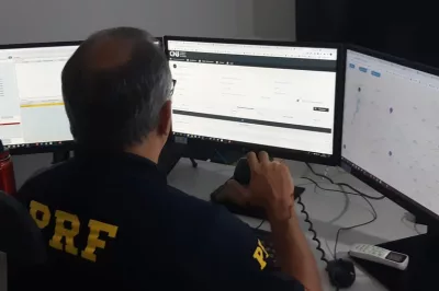 Abordagem da PRF na BR 101 resulta na prisão de caminhoneiro por dívida de pensão alimentícia
