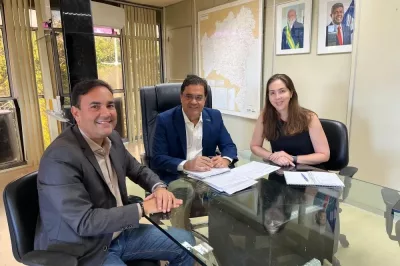 Gustavo Carmo se reúne com Angelo Almeida para fortalecer o desenvolvimento industrial de Alagoinhas