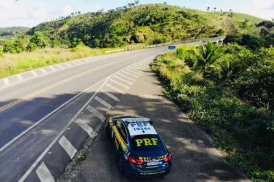 PRF garante segurança nas rodovias durante as Eleições 2024 na Bahia