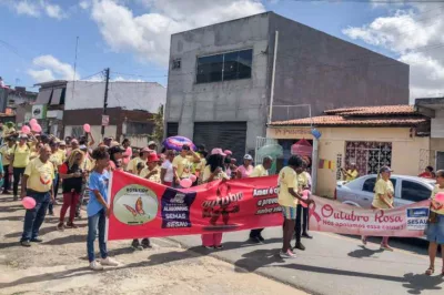 Alagoinhas realiza 8ª Edição da Caminhada do Outubro Rosa