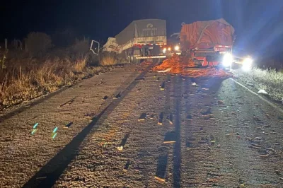 Grave acidente na BA-152 deixa duas pessoas mortas