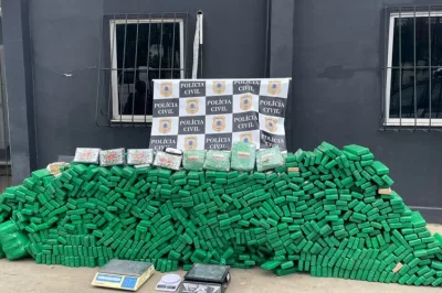 Polícia apreende uma tonelada de drogas no interior da Bahia