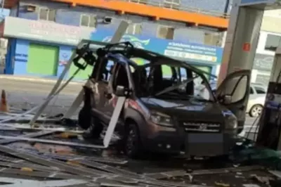 Camaçari: cilindro de carro explode durante abastecimento com GNV