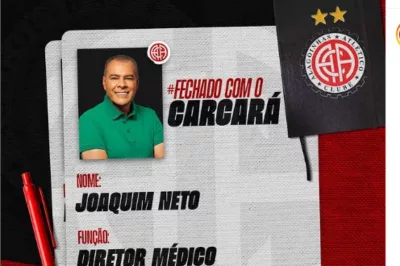 Alagoinhas Atlético Clube anuncia Joaquim Neto como diretor médico para 2025