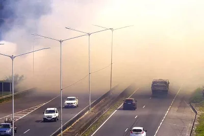 PRF alerta sobre o risco de queimadas às margens das rodovias federais