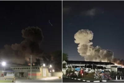 Explosão atinge unidade da Braskem no Polo Petroquímico de Camaçari