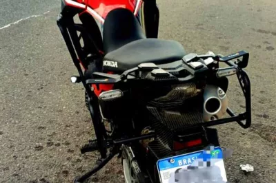 Moto roubada em Salvador é recuperada pela PRF em Alagoinhas