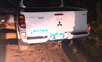 Homem é detido pela PRF por adulterar placa de veículo com fita isolante na BR-101