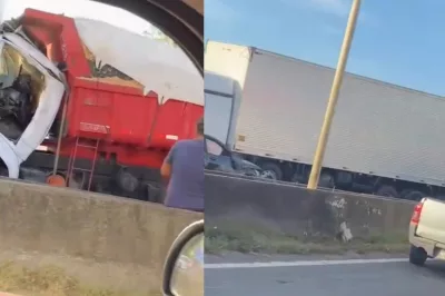 Engavetamento na BR-324 deixa uma pessoa morta e três feridas em Salvador