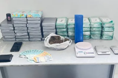 PM retira de circulação quase 54 kg de drogas em Luís Eduardo Magalhães