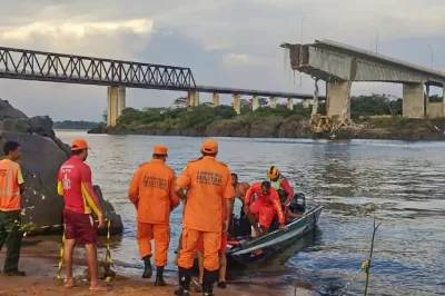 Encerrada busca ativa por desaparecidos em ponte que desabou