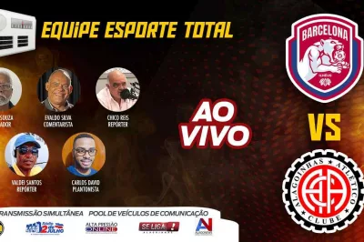 Baianão 2025: Fora de casa, Atlético de Alagoinhas enfrenta o Barcelona de Ilhéus nesta terça (28)