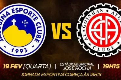 Baianão 2025: Atlético de Alagoinhas enfrenta Jacobina nesta quarta-feira (19); assista ao vivo