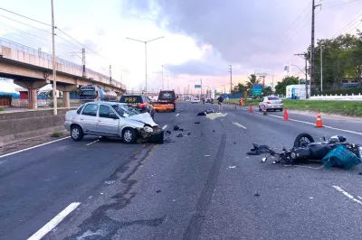 Bêbado e na contramão, motorista acaba preso pela PRF após provocar acidente fatal na BR 324