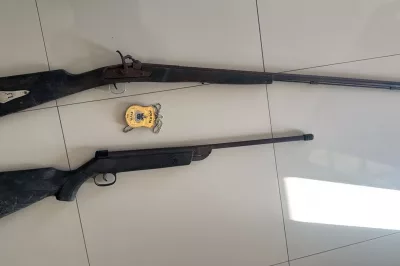 Homem é autuado por posse ilegal de arma e caça de animais silvestres em Santo Estêvão