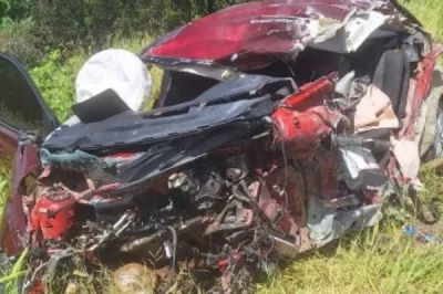 Quatro pessoas da mesma família morrem em acidente na BR-030