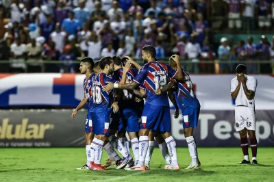 Bahia goleia Jacuipense por 5 a 0 e garante vaga na final do Baianão contra o Vitória