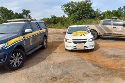 PRF e PMBA apreendem mais de 15 kg de drogas e munições na BR-242