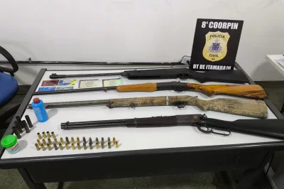 Unum Corpus: Operação já soma 546 prisões e alcança recorde na apreensão de armas