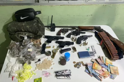 Forças Policiais aumentam em 19% o número de armas apreendidas na Bahia em 2025