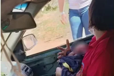Bebê recém-nascido é encontrado abandonado em fundo de escola de cidade baiana