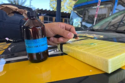 PRF apreende cocaína em ônibus interestadual na BR-242, em Barreiras