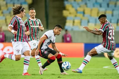 Vitória empata em 1 a 1 com o Fluminense no Maracanã
