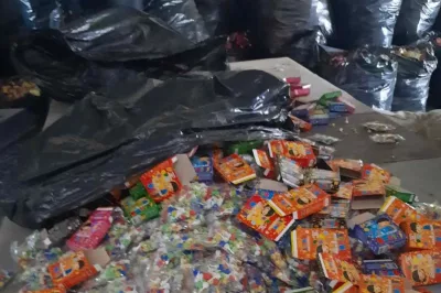 Operação integrada apreende toneladas de insumos explosivos e fogos de artifício no Recôncavo Baiano